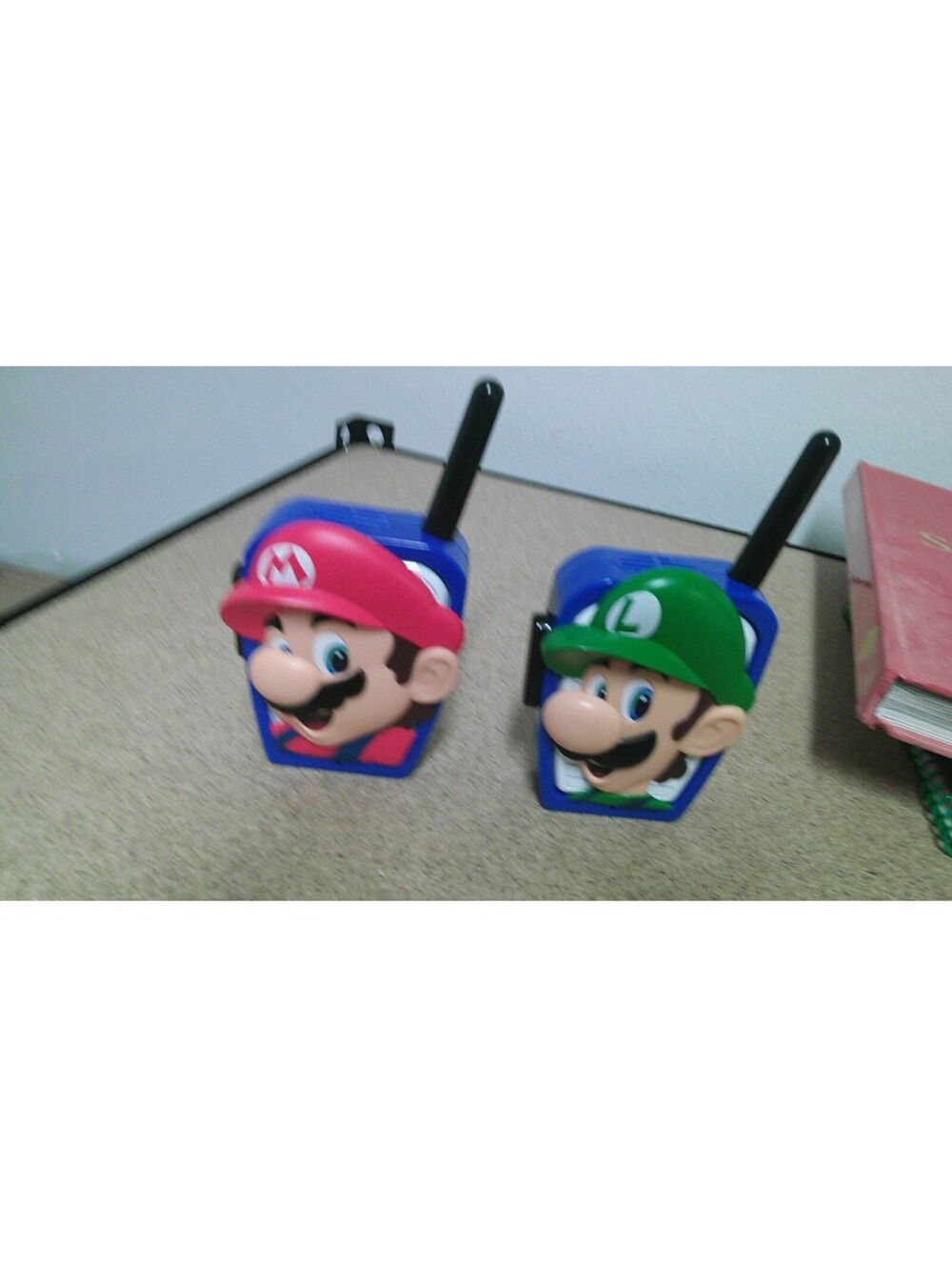 Nintendo Mario and Luigi Walkie Talkies Set-Tested